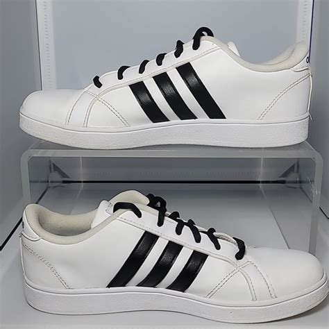 Adidas Baseline Sneakers Youth 6 Athletic AW4299 White Black .